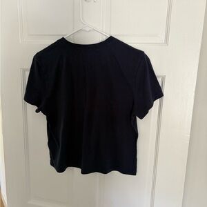 Zadig & Voltaire Black Short Sleeve Crew Tee